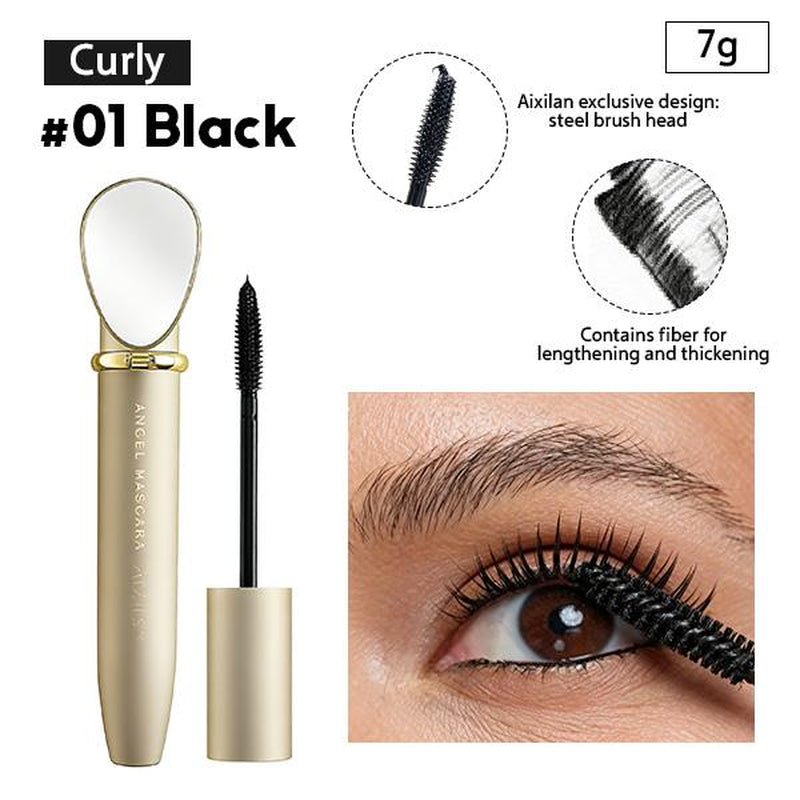Aixilan Mascara Buildable Volume Water & Sweat Resistant 24HR Makeup Daily Cosmetic Tubing Mascara Mascara Bride Mascara Waterproof Voluminous Lash Mascara Waterproof Silk Fiber Mascara Se Lengthening Vegan Mascara Waterproof Argan Oil Mascara