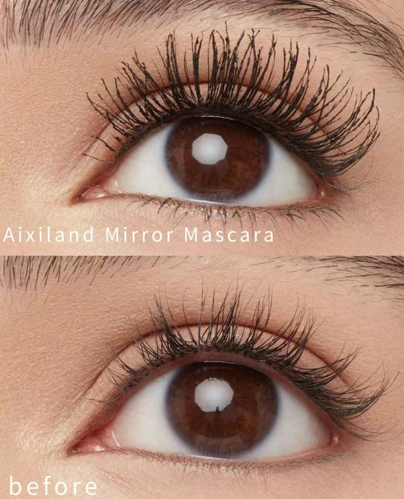Aixilan Mascara Buildable Volume Water & Sweat Resistant 24HR Makeup Daily Cosmetic Tubing Mascara Mascara Bride Mascara Waterproof Voluminous Lash Mascara Waterproof Silk Fiber Mascara Se Lengthening Vegan Mascara Waterproof Argan Oil Mascara